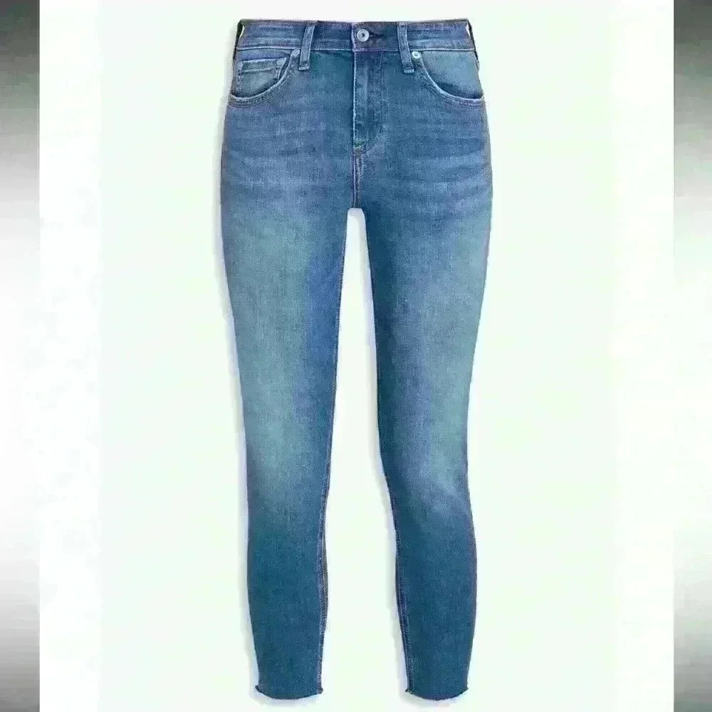 Rag & Bone Cate High Rise Ankle Skinny Jeans Palmer Denim Casual Women’s size 27 - Picture 4 of 9